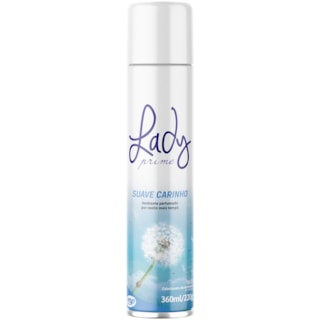 Purificador de Ar Lady Prime Suave Carinho Aerossol 360ml