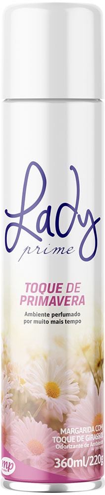 Purificador de Ar Lady Prime Gourmet Aerossol 360ml - Destro