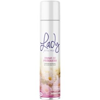 Purificador de Ar Lady Prime Toque de Primaverda Aerossol 360ml