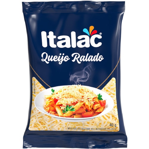 Queijo Ralado Italac 40g