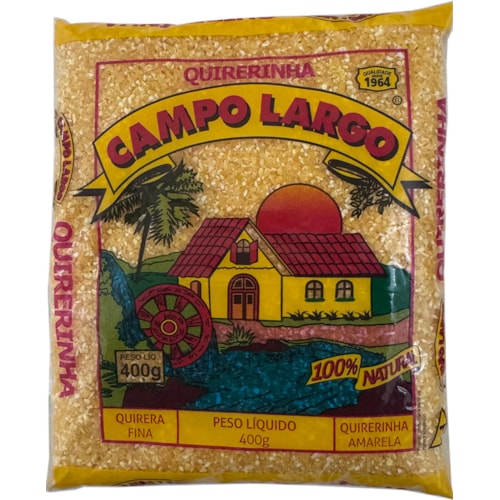 Quirera Amarela Campo Largo Fina 400g