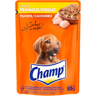 Ração Champ Frango Para Filhotes Sachet 85g