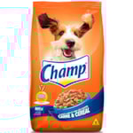 Ração Champ para Cães Adultos Sabor Carne e Cereal 900g