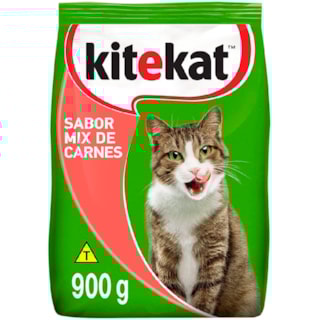 Ração Kitekat para Gatos Adultos Sabor Mix de Carnes 900g