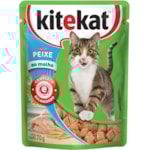 Ração para Gatos Kitekat Adulto Peixe 70g