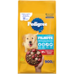 Ração Pedigree Filhote Sabor Carne Frango e Cereais 900g