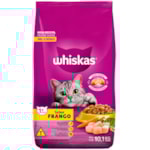Ração Whiskas para Gatos Adultos Sabor Frango 10,1kg