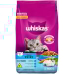 Ração Whiskas para Gatos Castrados Sabor Peixe 900g