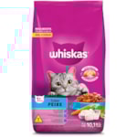 Ração Whiskas Sabor Peixe para Adultos 10,1kg
