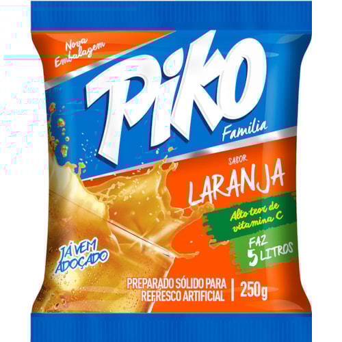 Refresco Piko Família Laranja 250g