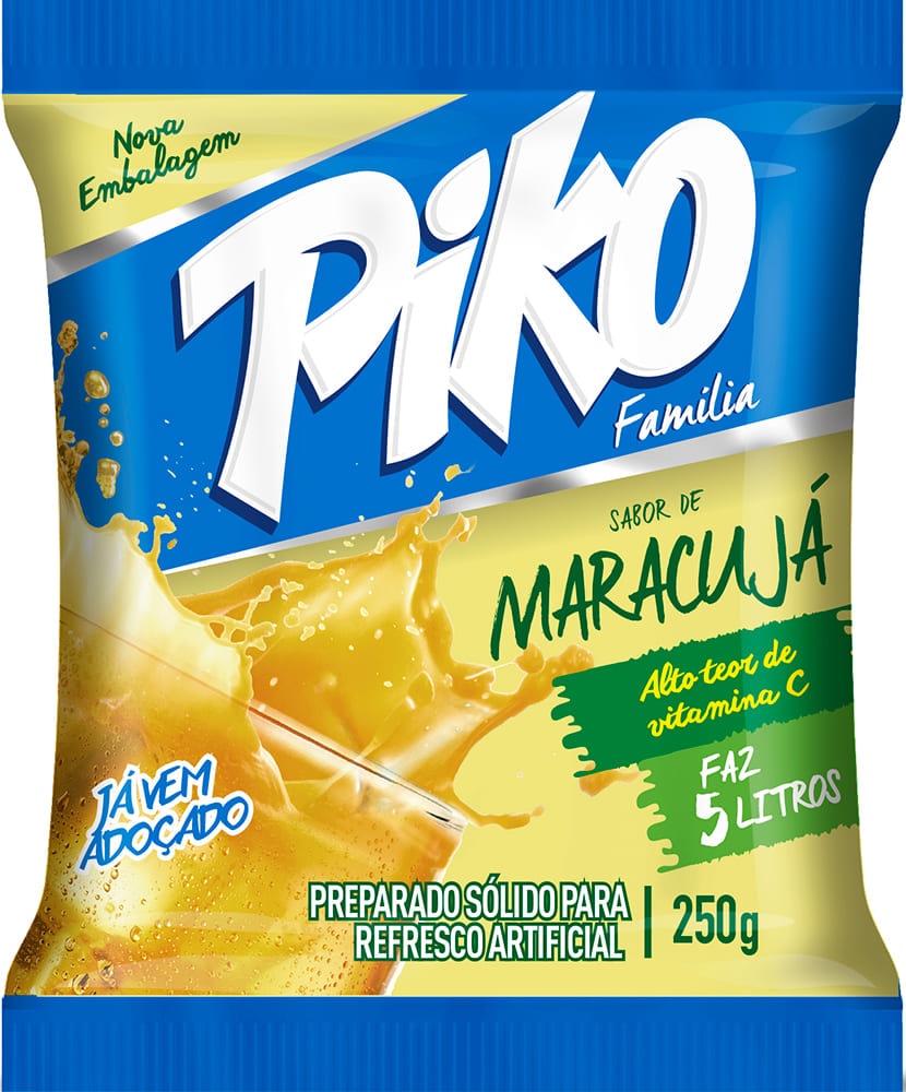 Refresco Piko Família Maracujá 250g - Destro