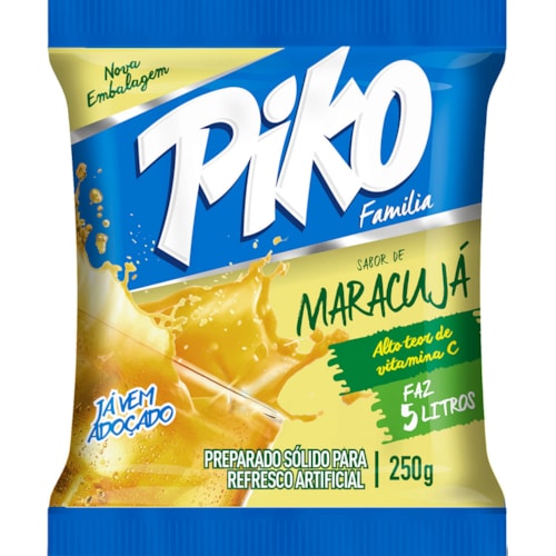 Refresco Piko Família Maracujá 250g