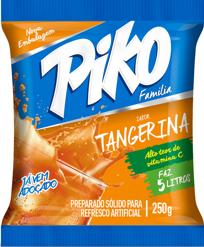 その他 Piko Refresco Piko Família Tangerina 250g - Destro
