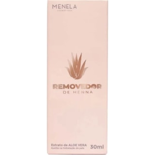 Removedor de Henna Menela Extrato de Aloe Vera 30ml