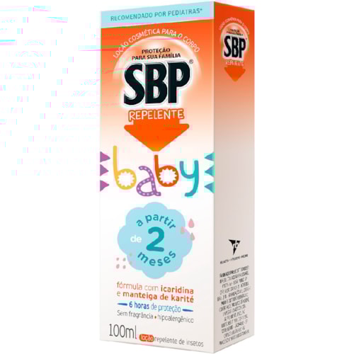 Repelente Sbp Baby Loção 100ml