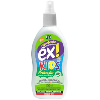 Repelentes Ex! de Insetos Kids Spray 100ml