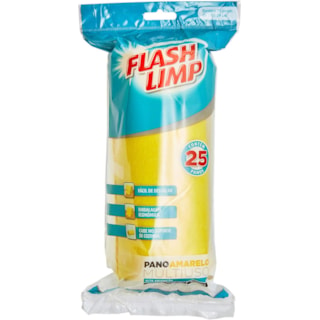Rolo de Pano FlashLimp Multiuso 25Un