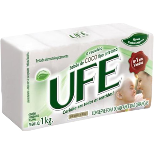 Sabão de Coco Ufe em Barra 200g