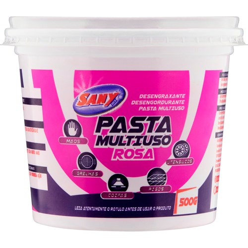 Sabão em Pasta Sany Mix Rosa 500g