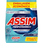 Sabão em Pó Assim Performance Embalagem Econômica 400g