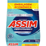 Sabão em Pó Assim Performance Embalagem Econômica 6Kg