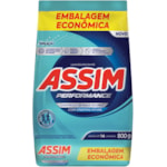 Sabão em Pó Assim Performance Embalagem Econômica 800g