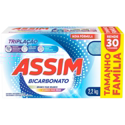 Sabão em Pó Assim Triplação 2,2kg