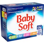 Sabão em Pó Baby Soft Concentrado Caixa 1,6Kg