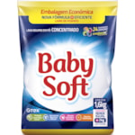 Sabão em Pó Baby Soft Concentrado Sachê 1,6Kg