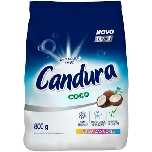 Sabão em Pó Candura Coco 800g