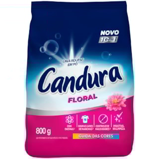 Sabão em Pó Candura Floral 800g
