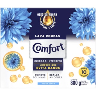 Sabão em pó Comfort Hydra Sérum 800g