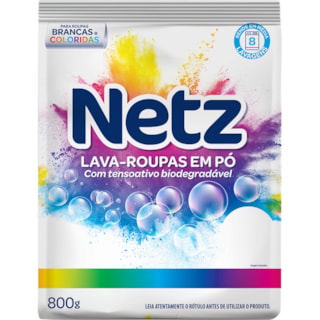 Sabão em Pó Netz Sachê 1,6Kg