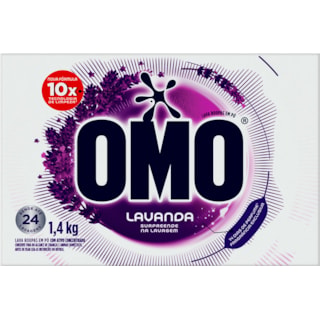Sabão em Pó Omo Lavanda 1,4Kg