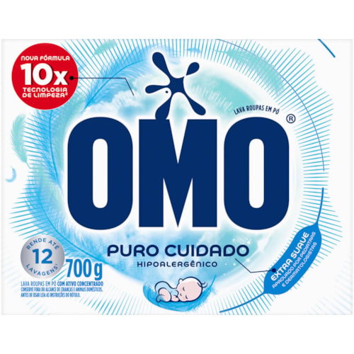 Sabão em Pó Omo Puro Cuidado 700g