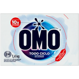 Sabão em Pó Omo Todo Ciclo 1,4Kg