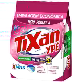 Sabão em Pó Tixan Ypê Maciez 11x1,6kg