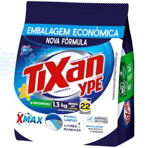 Sabão em Pó Tixan Ypê Primavera 1,3kg