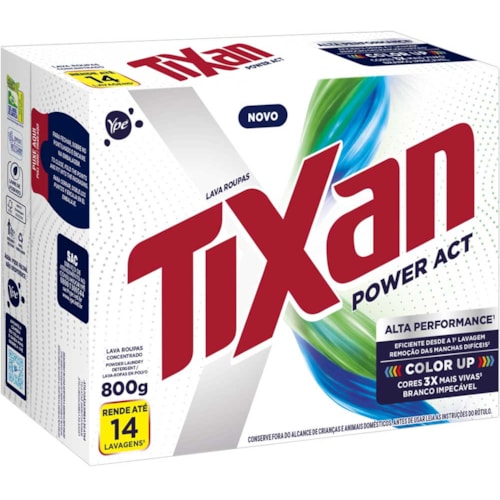 Sabão em Pó Ypê Power Act 800g