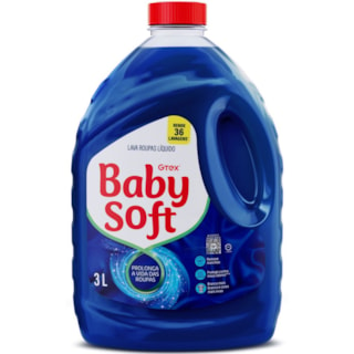 Sabão Líquido Baby Soft Maxx Azul 3L