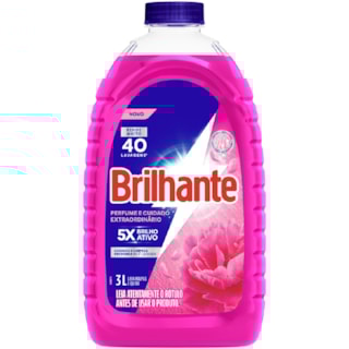 Sabão Líquido Brilhante Perfume e Cuidado Extraordinário 3L
