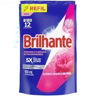 Sabão Líquido Brilhante Perfume e Cuidado Extraordinário 900ml