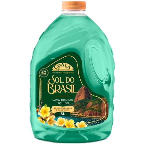 Sabão Líquido Coala Sol do Brasil 3L