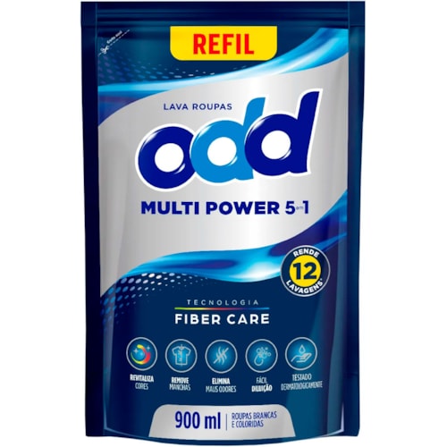 Sabão Líquido Odd Multi Power 5 em 1 900ml