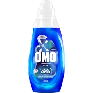 Sabão Líquido Omo Ciclo Rápido Ação Antiodor 750ml