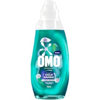 Sabão Líquido Omo Ciclo Rápido Ação Total 750ml
