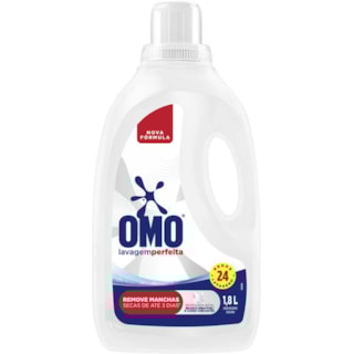 Sabão Líquido Omo Lavagem Perfeita 1,8L