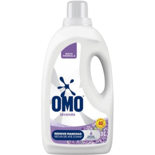 Sabão Líquido Omo Lavanda 3L