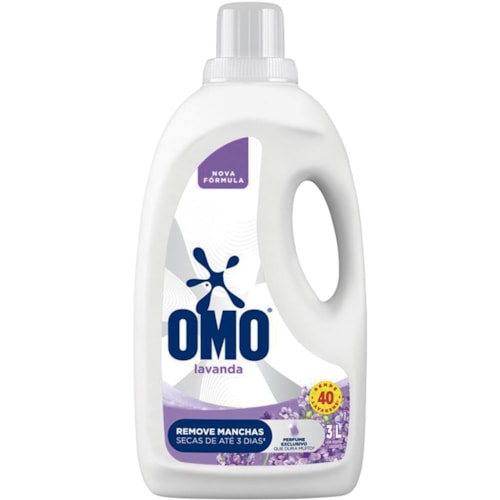 Sabão Líquido Omo Lavanda 3L