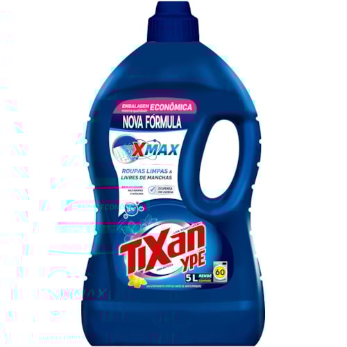 Sabão Líquido Tixan Ypê X Max Primavera 5L